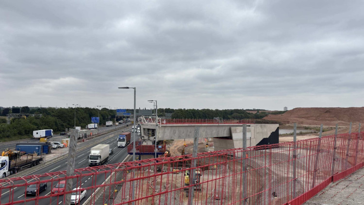 National Highways said a fully signed diversion route will be in place throughout the weekend (Photo: Nub News)
