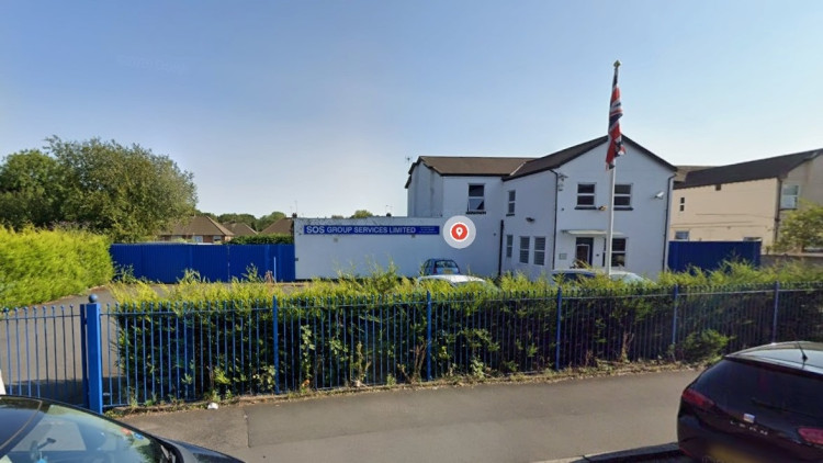 The application was for the erection of three new light industrial/commercial units comprising storage and office space (Image via LDRS)