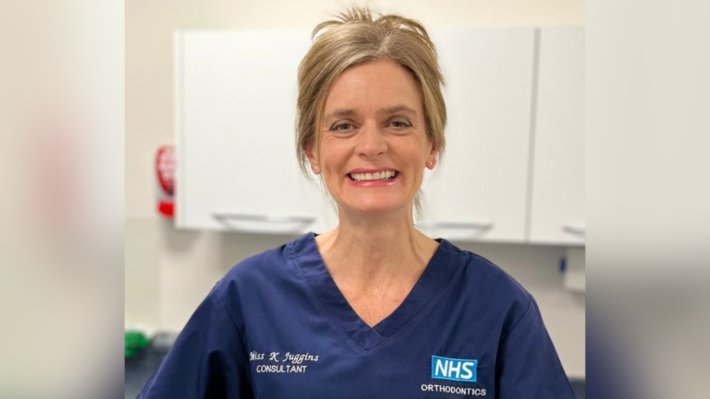Dr Karen Juggins MBE has been recognised in the Dentistry Top 50 2026 (image via UHNM)