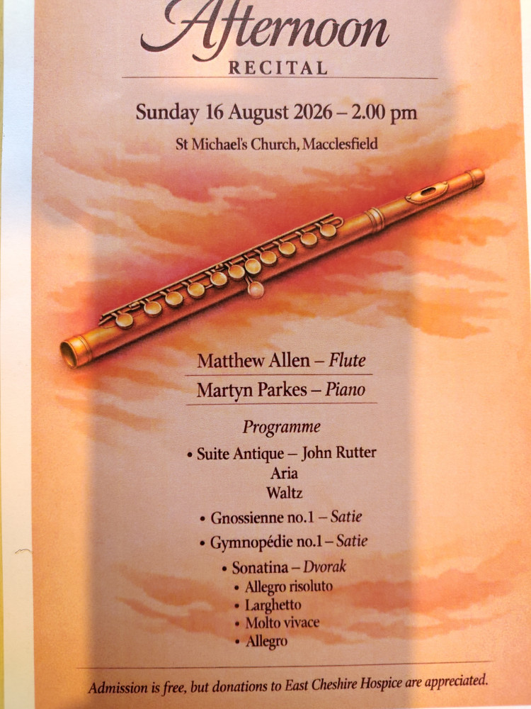 Music@Mike's - flute and piano recital