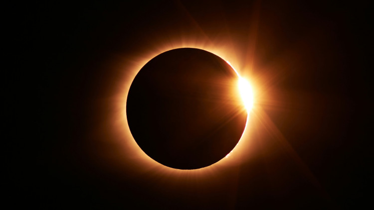 On 12 August, between 7.02pm and 7.16pm, UK residents will be able to see a near-total solar eclipse, with around 90 percent of the sun covered by the moon (Image - Jongsun Lee / Unsplash)