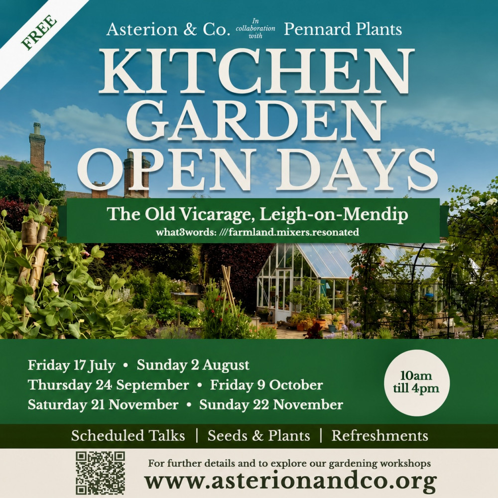 Free Kitchen Garden Open Day in the Mendip Hills