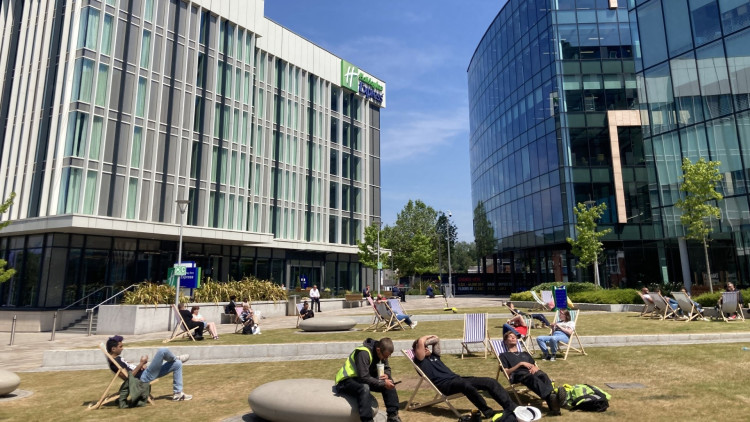 The UK Health Security Agency has issued an amber heat health alert from Tuesday 11 August, which covers Stockport (Image - Nub News)