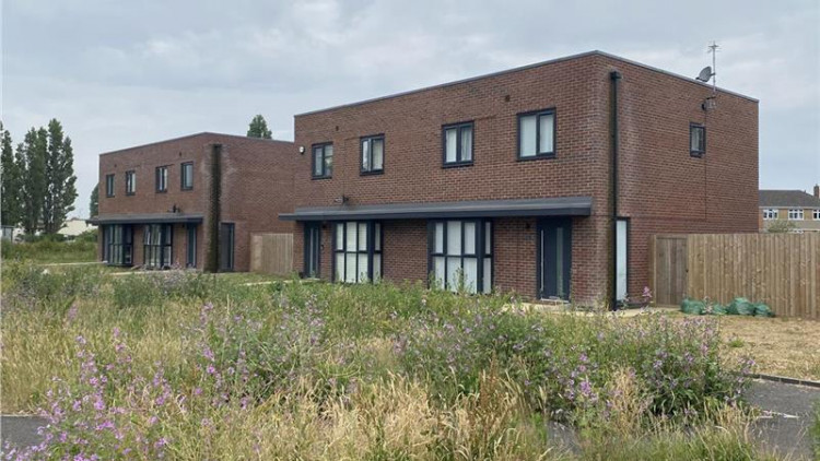 Completed homes at Lawns Court