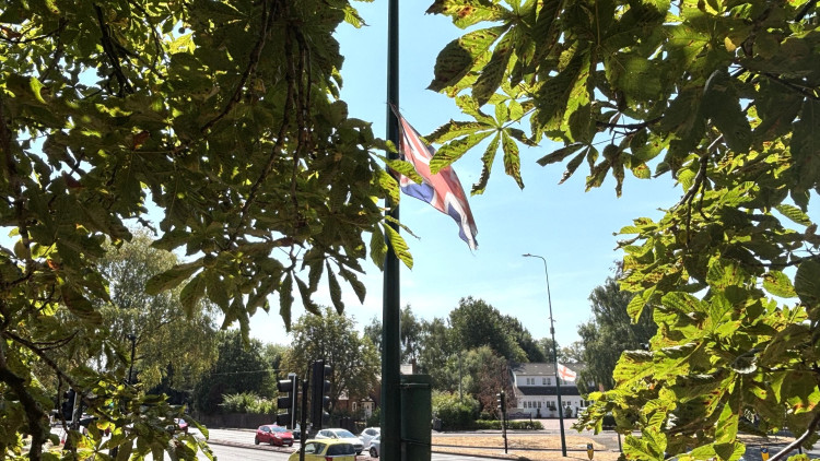 Concerns have been raised over the appearance of flags across Solihull (Photo: Nub News)