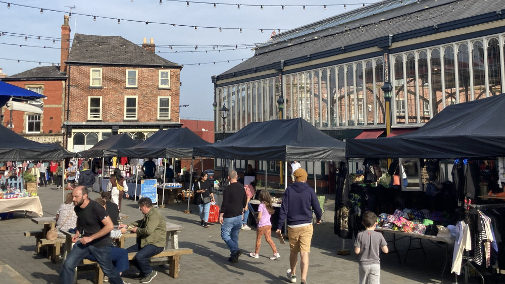 Looking for an excuse to explore Stockport town centre with the family? Try this sticker trail which will take you to 10 different locations (Image - Stockport Market)