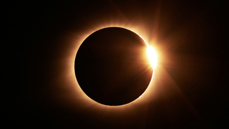 n 12 August, between 7.02pm and 7.16pm, UK residents will be able to see a near-total solar eclipse, with around 90 percent of the sun covered by the moon (Image - Jongsun Lee / Unsplash)