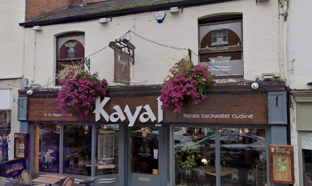 Kayal in Leamington, a Keralan eatery, wins 'Best South Indian Restaurant' at the 2026 English Curry Awards (image via Google Maps) 