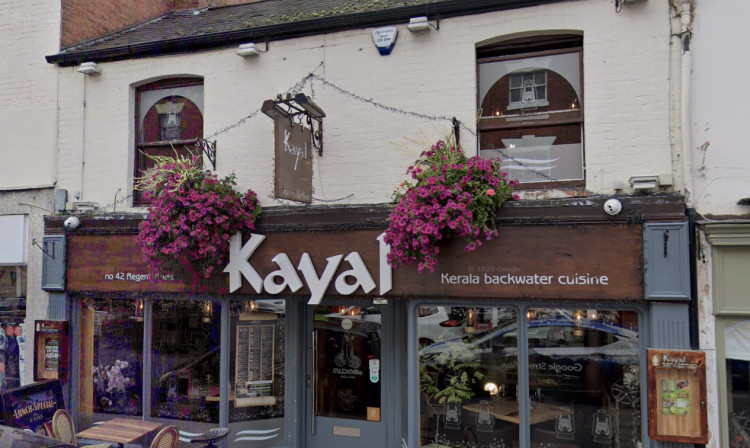 Kayal in Leamington, a Keralan eatery, wins 'Best South Indian Restaurant' at the 2026 English Curry Awards (image via Google Maps) 