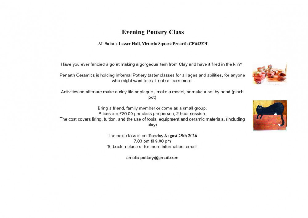 Pottery evening classes 