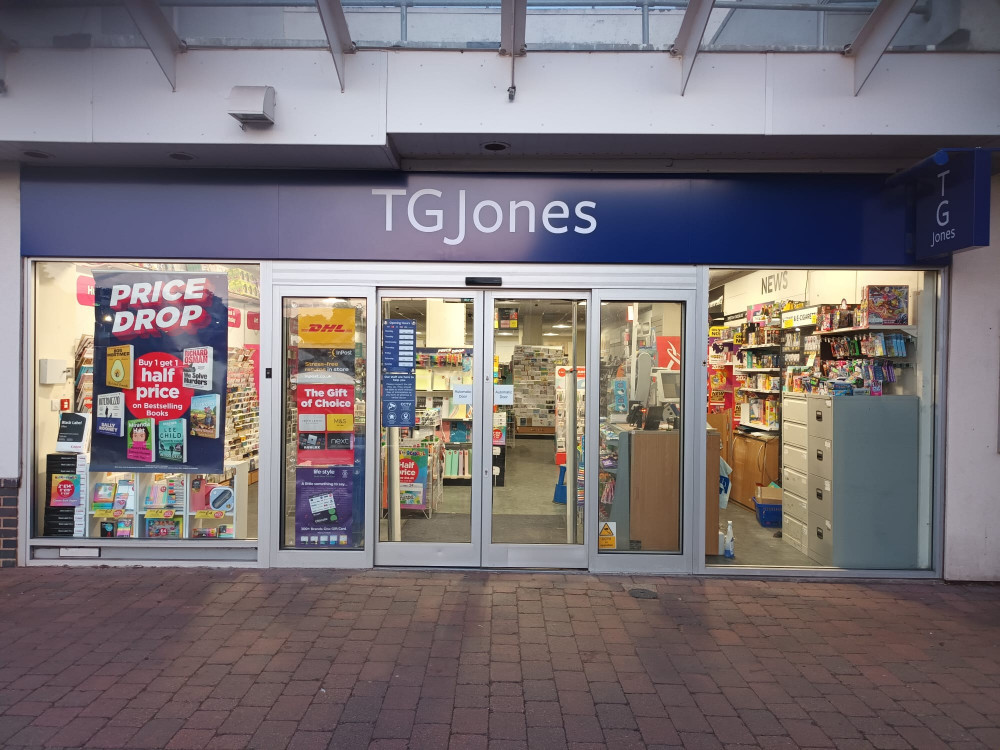 TGJones is closing in Kenilworth (image via Alison Insley)