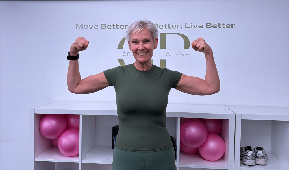 Jo Worrall has spoken about how joining Macclesfield's Gravity Pilates has helped transform her health and wellbeing (Credit: Supplied)
