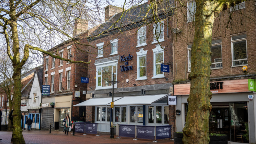 The pro-bono service is run from the Keele in Town building in Newcastle-under-Lyme, as well as virtually on Microsoft Teams (image via Keele)