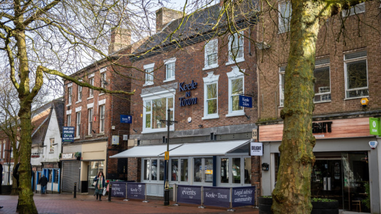 The pro-bono service is run from the Keele in Town building in Newcastle-under-Lyme, as well as virtually on Microsoft Teams (image via Keele)