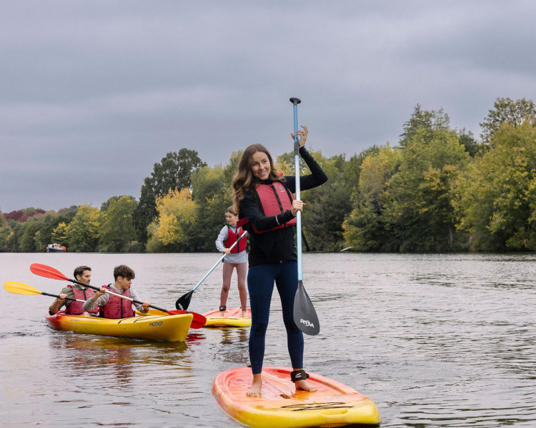 The Lensbury's watersports centre is open until the end of October (Image supplied)