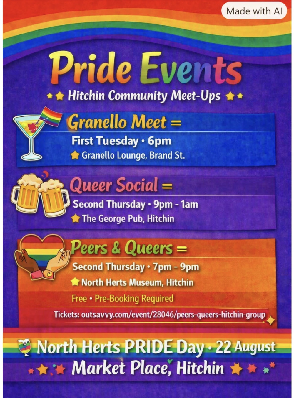 North Herts PRIDE day