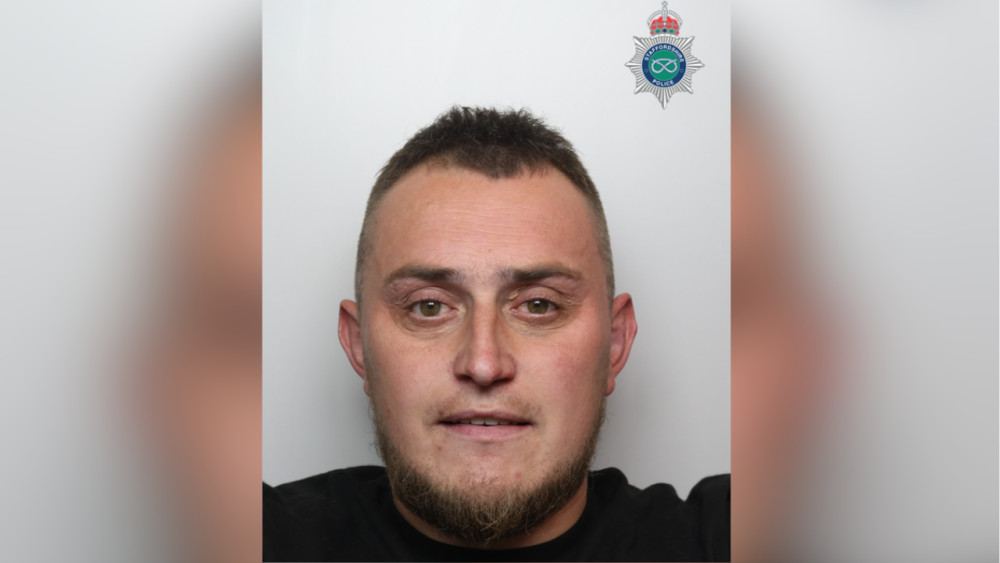 Jacob Leslie Simcock was sentenced to 14-years-and-ten-months in prison (image via Staffordshire Police)