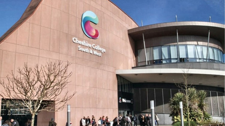 Cheshire College – South & West students are celebrating outstanding A Level, BTEC and T Level results, with 15 A Level subjects achieving a 100 per cent pass (Photo: Cheshire College).