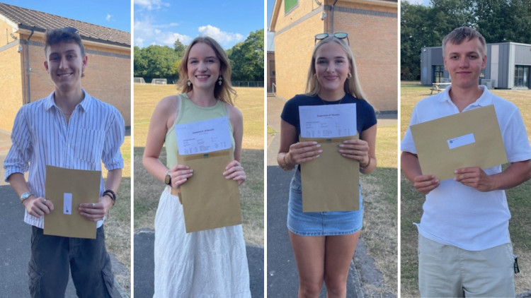 Congleton High School’s sixth form college, part of The Learning Partnership, is celebrating another strong set of examination results at A-level (Credit: Supplied)