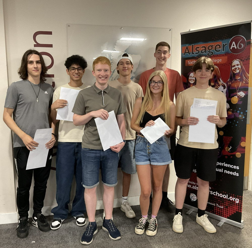 Alsager Sixth Form College students have secured the most university places in their history (Photo: Supplied).