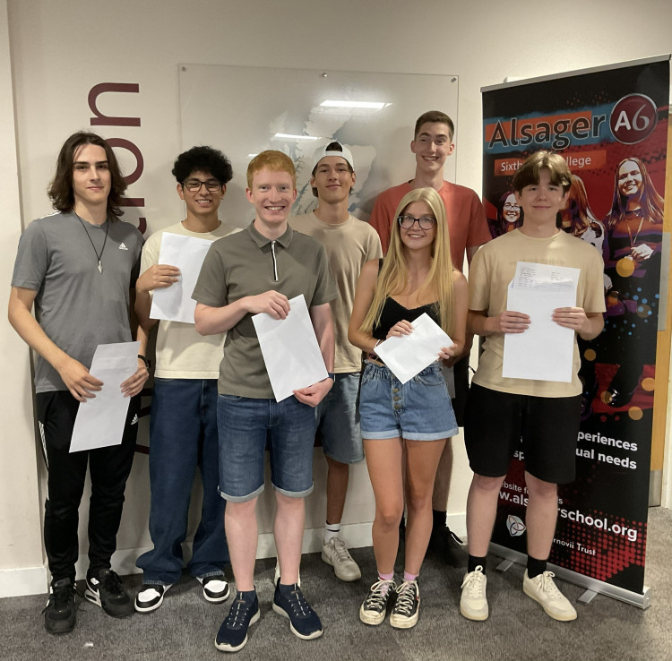 Alsager Sixth Form College students have secured the most university places in their history (Photo: Supplied).