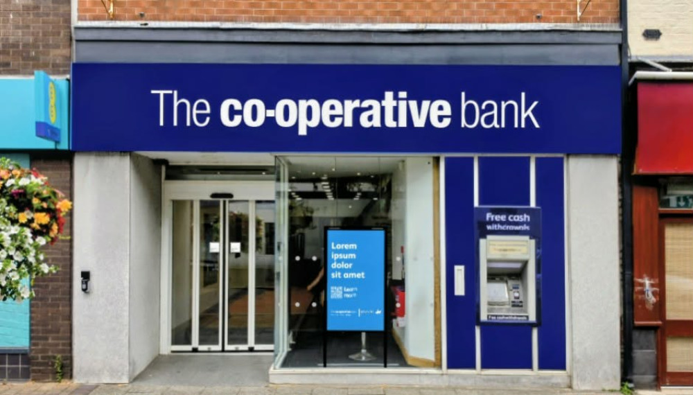 The proposed Co-operative Bank signage upgrade on Earle Street (Photo: CEC Planning).