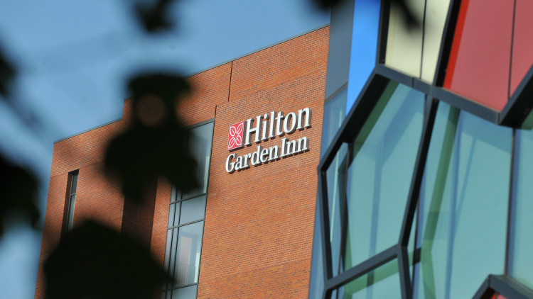 Hilton Garden Inn in Hanley (image via Pete Stonier/Stoke-on-Trent Live)