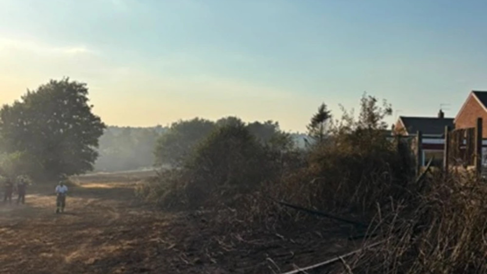 Firefighters have attended multiple fires in the Mount Pleasant area (Staffordshire Fire and Rescue Service)