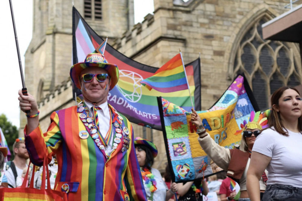 Chester Pride organisers have issued guidance to attendees over flags (Image via: Chester Pride)