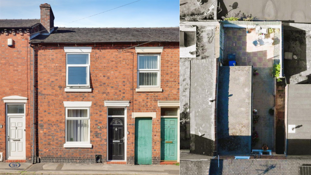 This week we are showcasing a two-bedroom house in Newcastle-under-Lyme (images via Stephenson Browne)