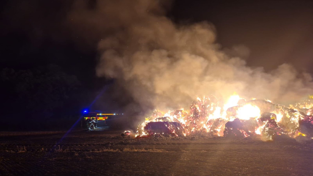 In the past two months, firefighters have tackled over 1,200 outdoor fires in Staffordshire (image via Staffordshire Fire and Rescue Service)