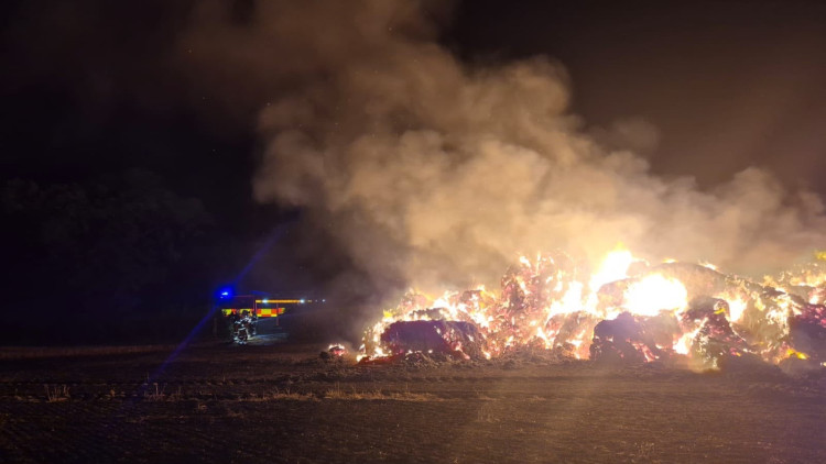 In the past two months, firefighters have tackled over 1,200 outdoor fires in Staffordshire (image via Staffordshire Fire and Rescue Service)