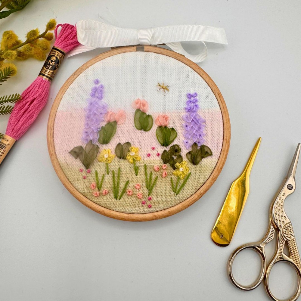 Ribbon Work Embroidery