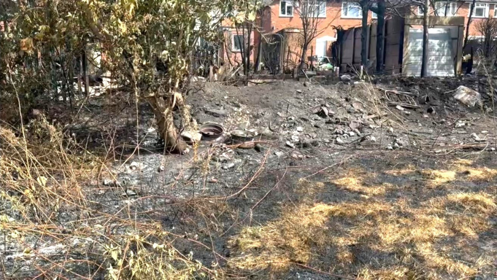 Lyndon playing fields and rears of homes damaged after a grass fire spread (Picture: Councillor Ade Adeyemo)