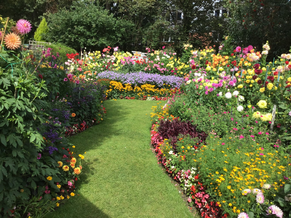 Charity garden opening