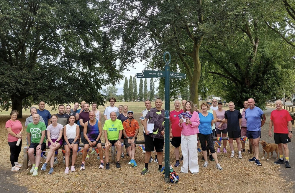 Runners, walkers, wheelers and families came together at Barony Park in Nantwich on Saturday 15 August for the latest Dabbers Dash (Photo: Jonathan White).