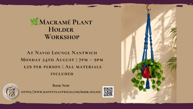 Macramé Plant Holder Workshop