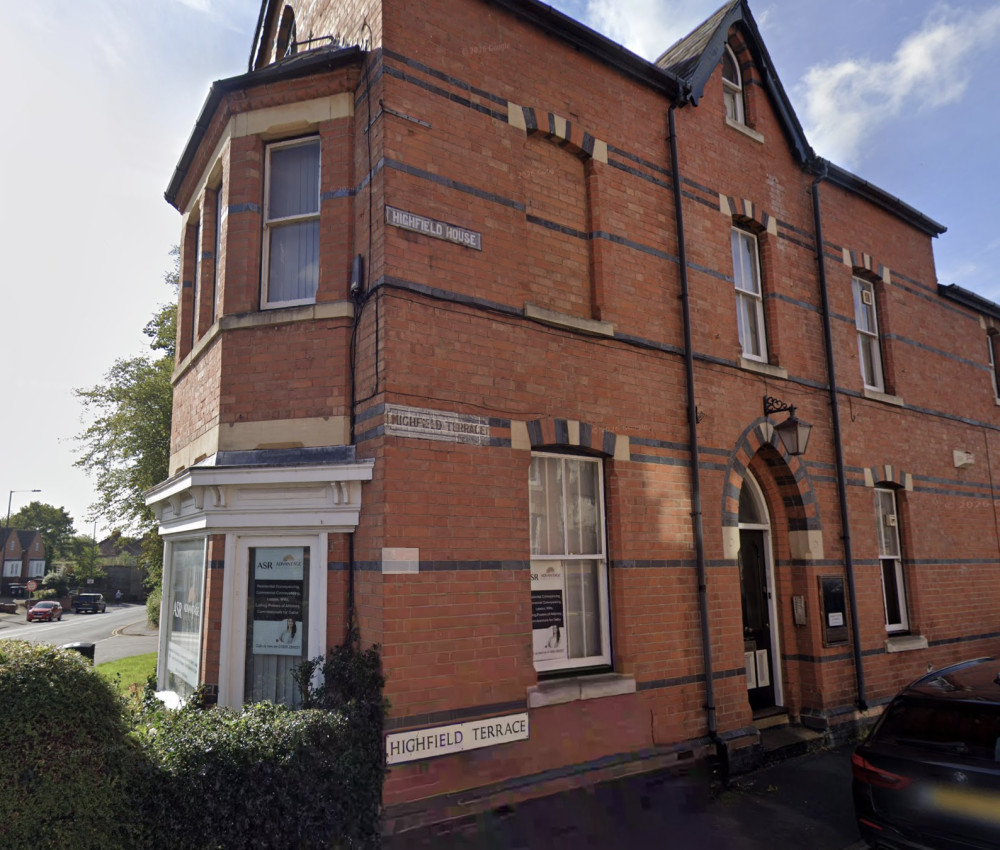 Plans submitted to convert a historic Leamington building, originally a residence from 1840, back into a home (image via Google maps) 