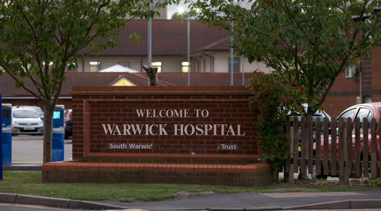 There are long waiting times at Warwick Hospital (image via SWNS)
