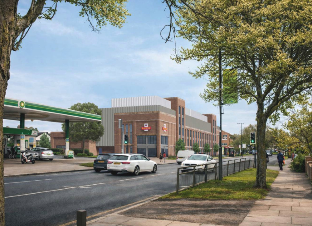 Proposed redevelopment of the Northolt Post Office site on Mandeville Road