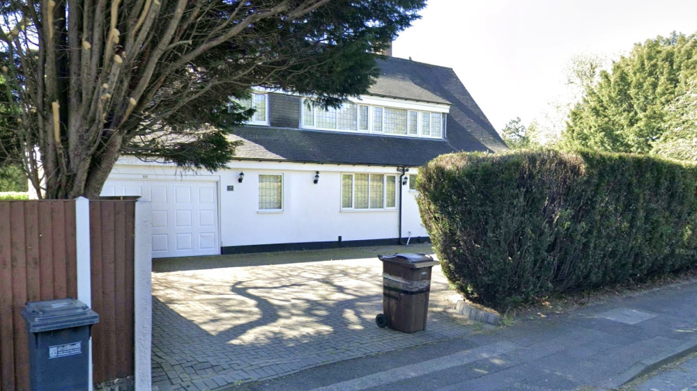 Planning documents show the property is currently a seven-bedroom home (Image via Google Maps)