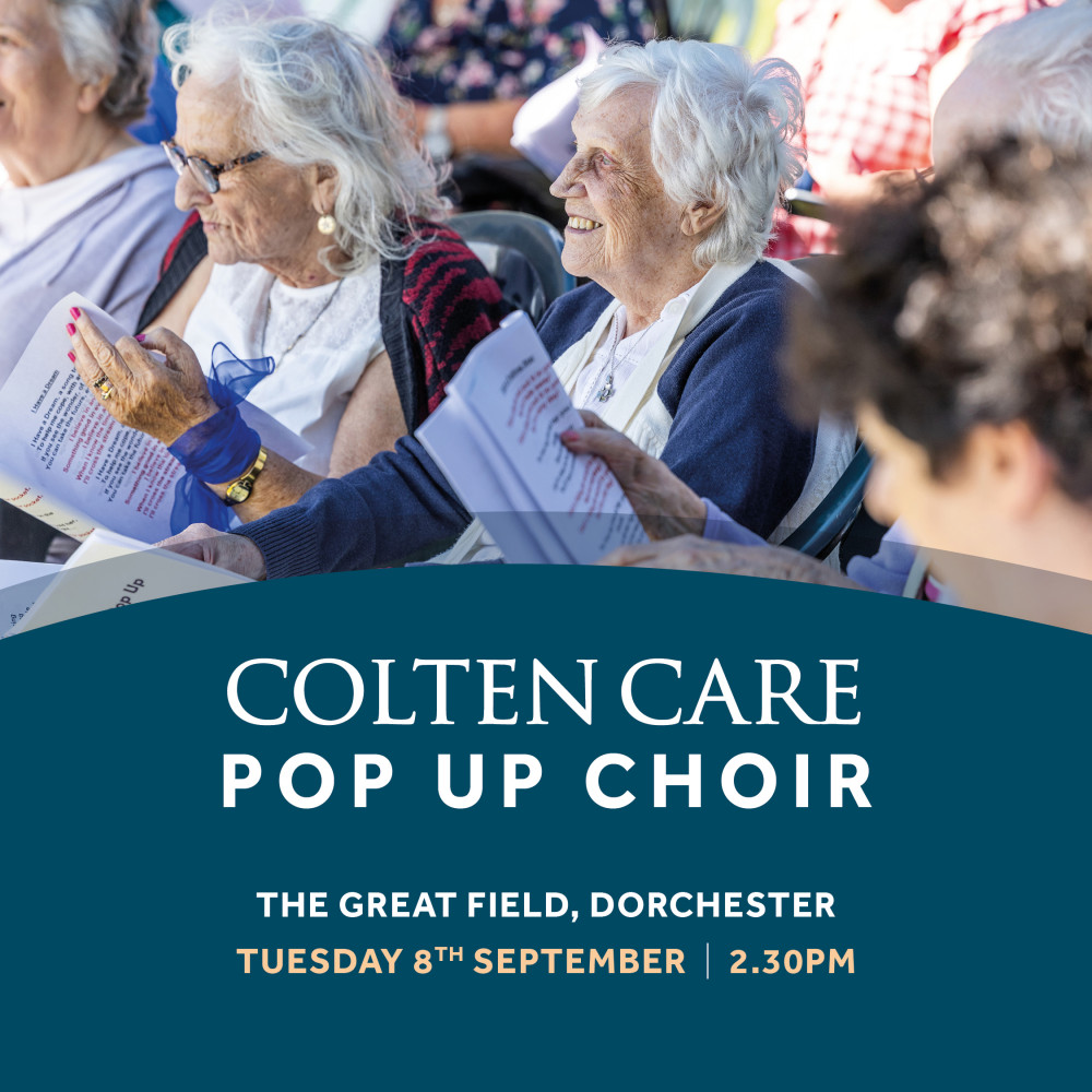 Colten Care Pop-Up Choir Event