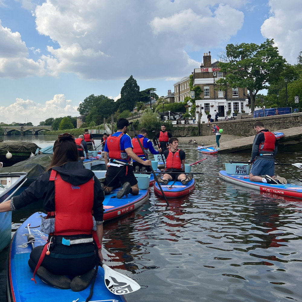 Paddleboarding Clean-Up - Richmond, London