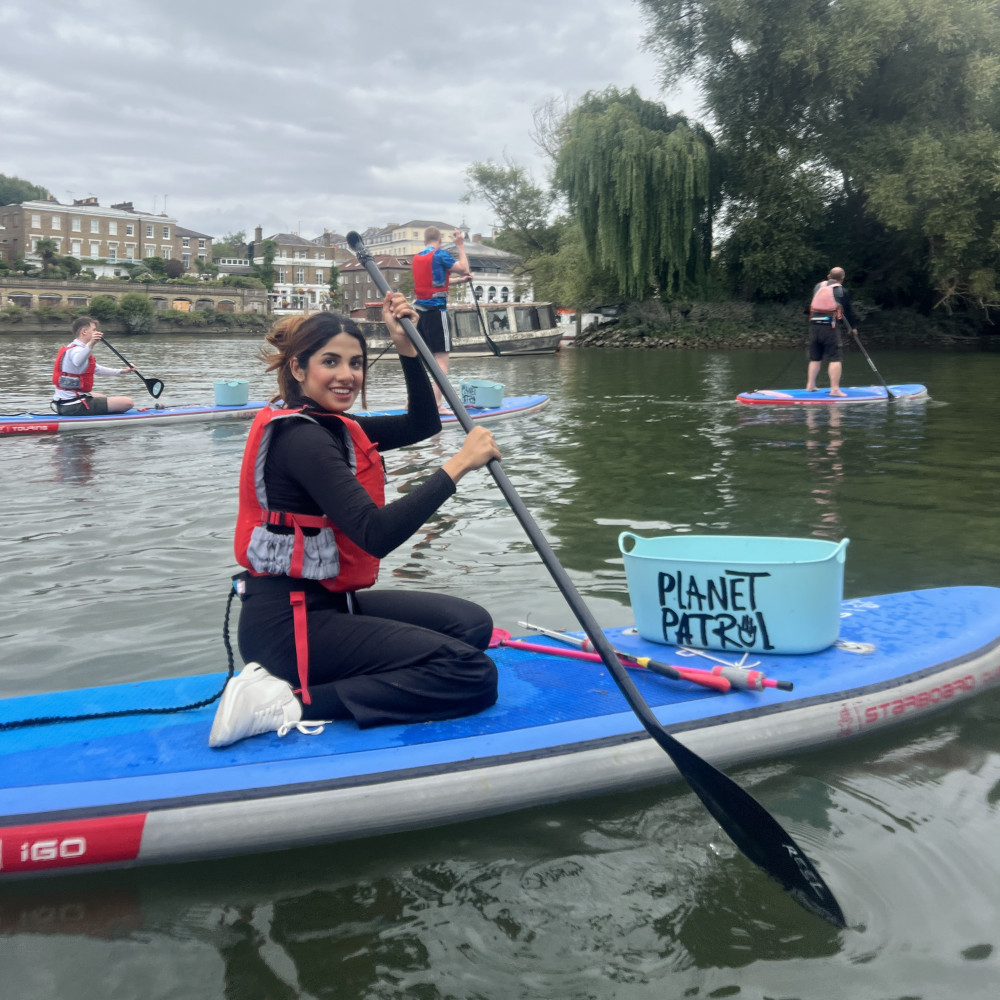 Paddleboarding Clean-Up - Richmond, London