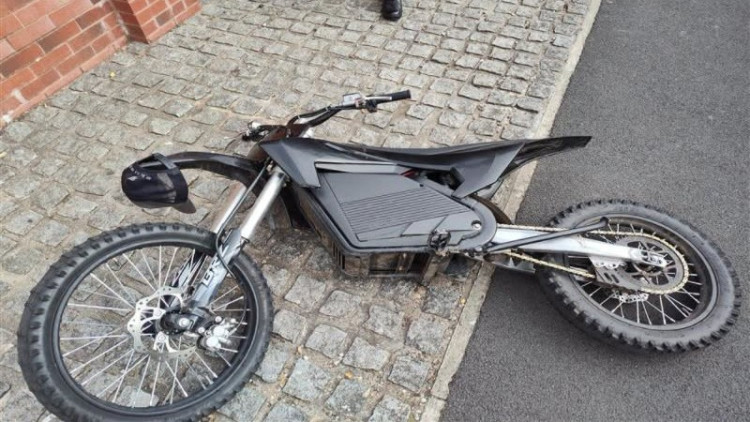 Greater Manchester Police stopped and seized an off-road bike in Reddish as part of an effort to crack down on anti-social behaviour in the area (Image - GMP)