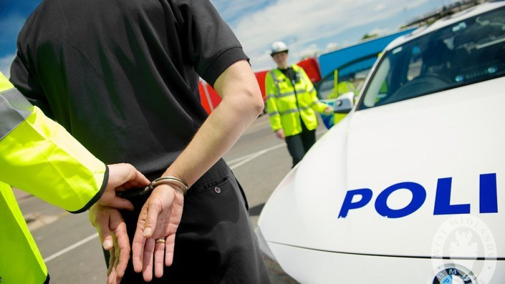 He is on conditional bail until the hearing next month (image via West Midlands Police)