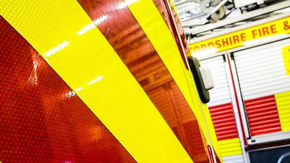 It is important take extra care during dry weather (image via Staffordshire Fire and Rescue Service)