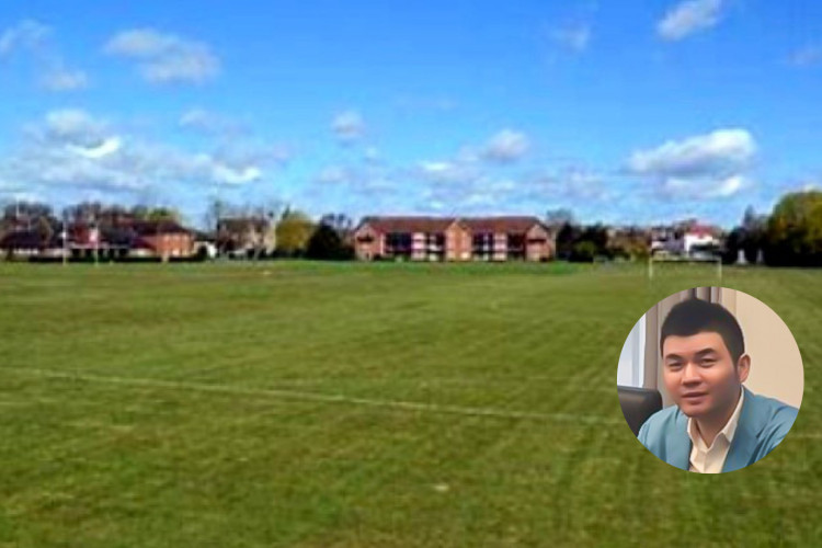 The owner of Teddington's Udney Park playing fields has been arrested in Japan, leaving the field's future in limbo (Credit: Udney Park Community Fields Foundation/OCCRP)