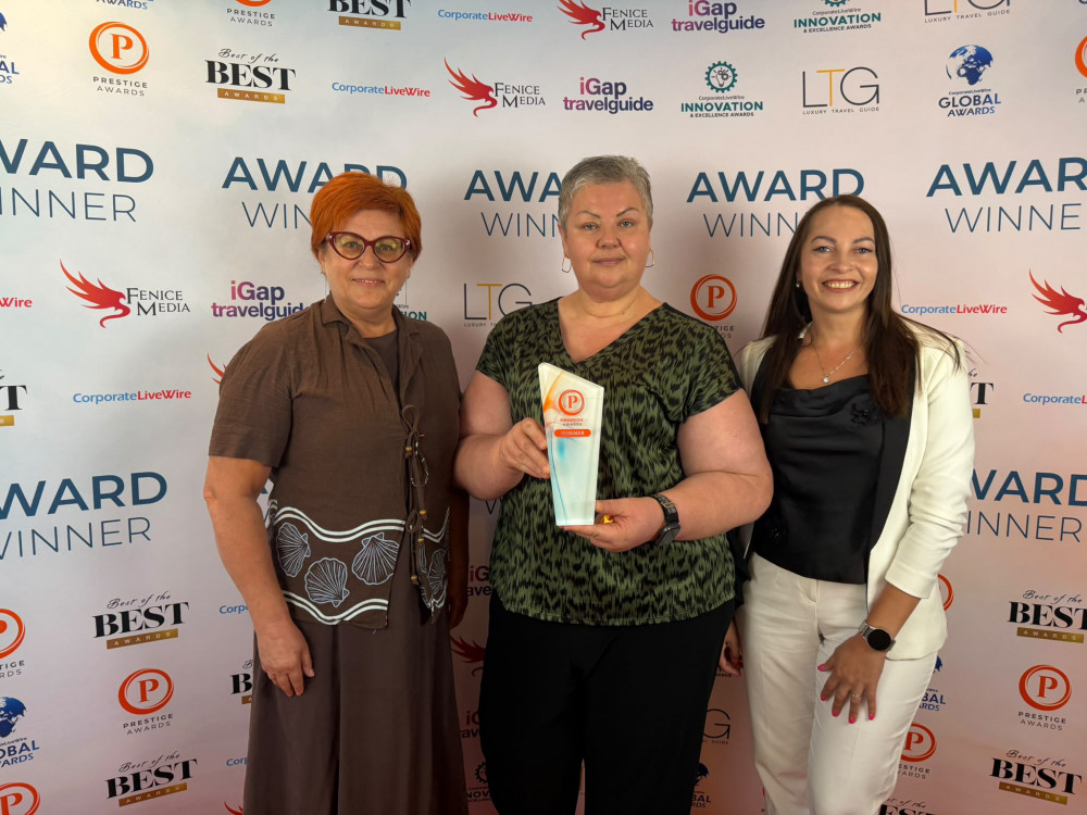 The Kingston Health Studio team at the Prestige Awards 2026/27 (Image supplied)