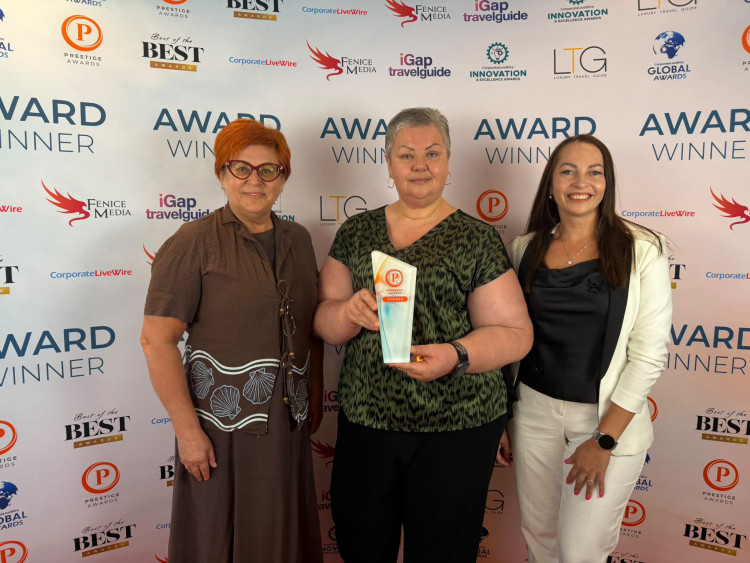 The Kingston Health Studio team at the Prestige Awards 2026/27 (Image supplied)